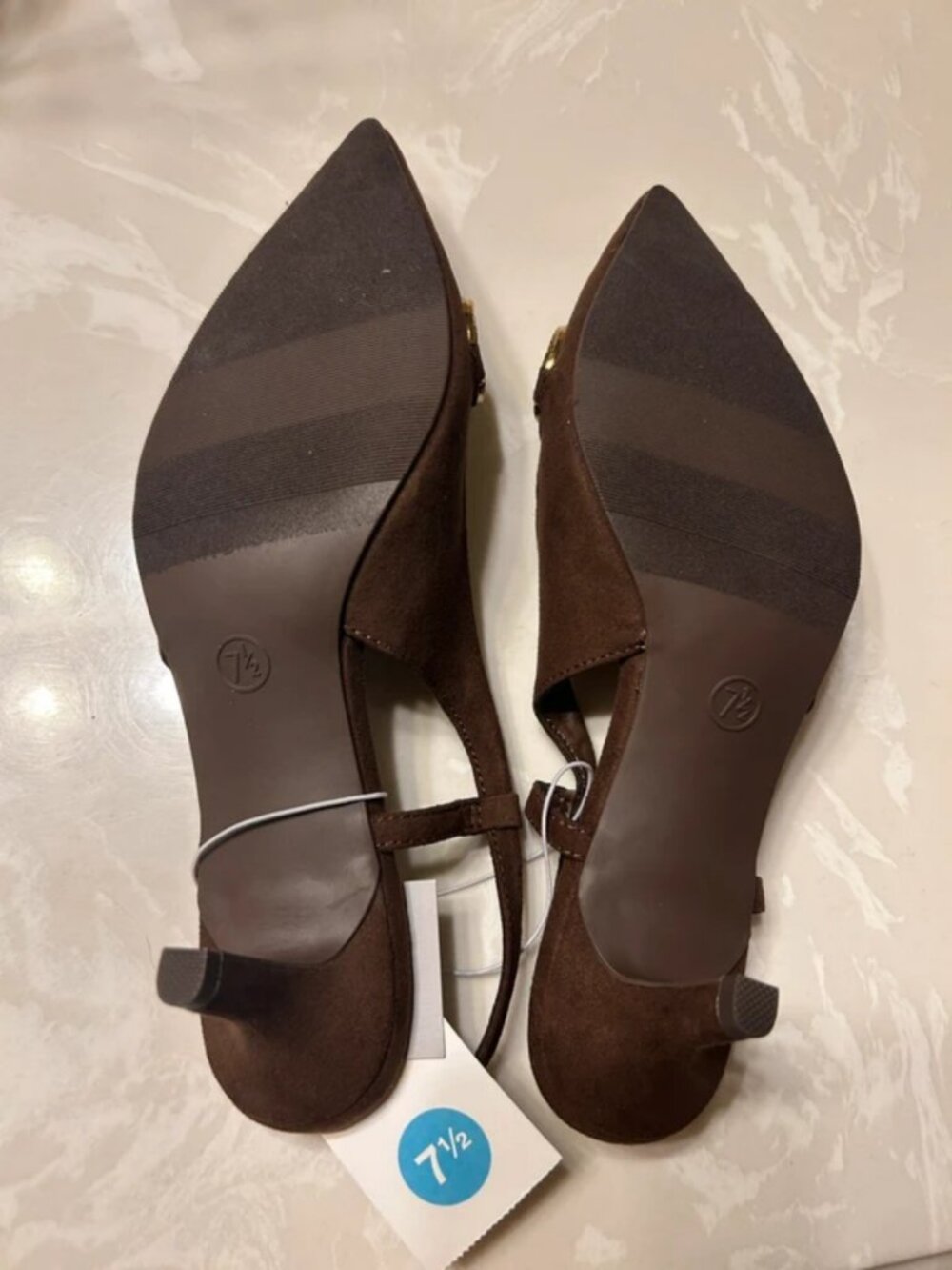 Brown pointed heels - Picture 2 of 2